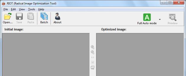 Программа для сжатия файлов jpg. Чудовищное сжатие изображений без потери качества