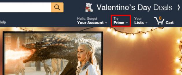Amazon Prime (Амазон Прайм): все за и против. Что такое Amazon Prime и почему это выгодно Amazon товары со значком prime